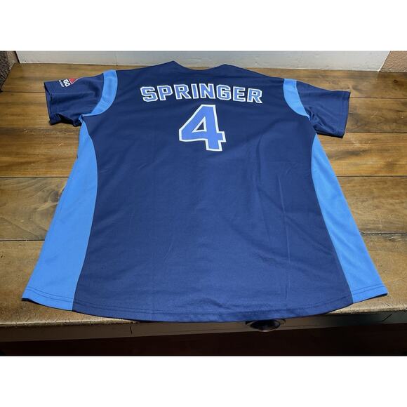Corpus Christi Hooks George Springer #4 Citgo Size XL Jersey - Picture 8 of 10